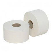 Toiletpapier Jumbo, mini, cellulose, 2 laags, 12 x 180 meter